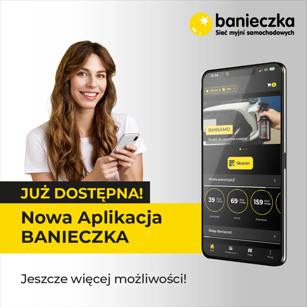 Kampania influencer - nowa Aplikacja Banieczka