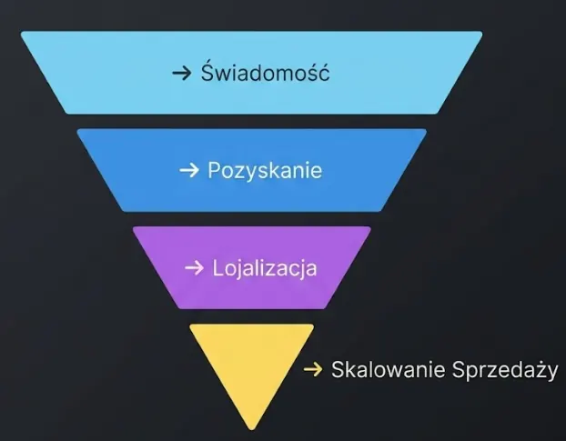 Lejek konwersji Lejek marketingowy - etapy strategii